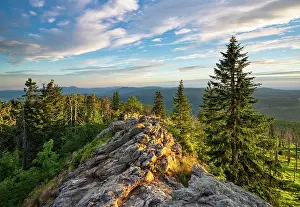 Wald: View from the summit of the Gro&, x7e5;r Rachel