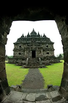 Doorway: View of Temple through doorway