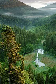 Platform: View from the viewing platform Ellbachseeblick
