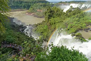 Upper: View of the waterfalls from above, Upper Circuit