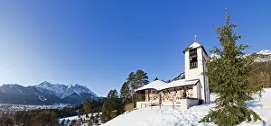 Killed: View of Wetterstein mountain chain with