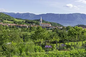 Slovenia: View of the wine village, Goce, Slovenia, Europe