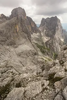 Sedimentary: Viewpoint of Pale di San Martino, dolomites, Trentino