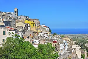 Calabria: The village of Badolato in the Province of Catanzaro