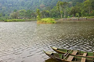 Java: Village on coastline, Gunung Gede Pangrango