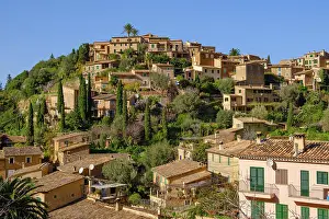 Majorca: Village of Deia, Serra de Tramuntana, Majorca, Balearic