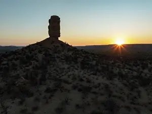 Eroded: The Vingerklip (rock finger) at sunrise
