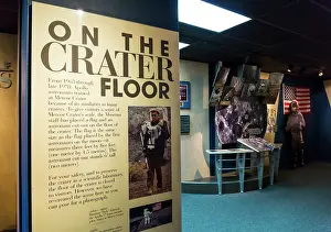 Meteor: Visitor Center, Meteor Crater is a meteorite impact