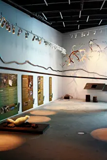 Awareness: The visitor center of Snaefellsstofa display the