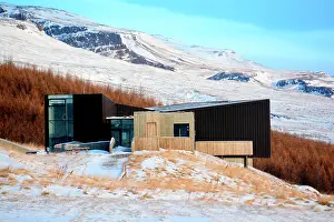 Awareness: The visitor center of Snaefellsstofa display the