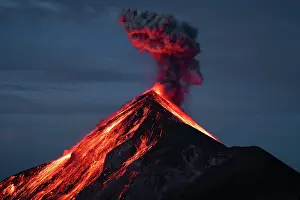 Fuego: Volcan de fuego, Antigua Guatemala