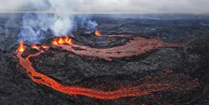 Fire: Volcanic eruption, Sundhnukur crater chain