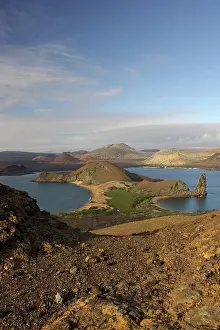 Bartolome: Volcanic landscape, Galapagos