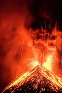 Fire: Volcano of fire, (Guatemala)