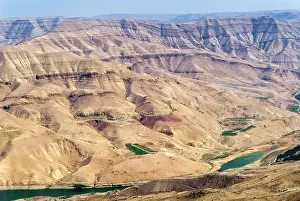 Wadi: Wadi Al Mujib Dam and lake, Jordan