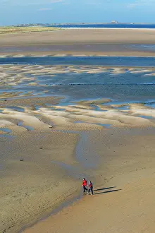 Walkers: Walkers at low tide