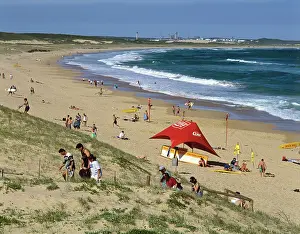 Refinery: Wanda Beach with Kurnell oil refinery in background