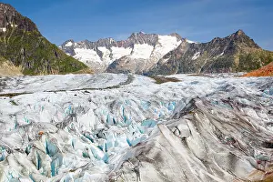 Aletsch: Wannenhnrner and Aletsch Glacier, Valais, Switzerland