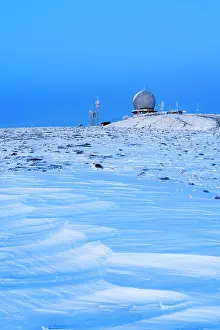 Hessian: Wasserkuppe in winter, Radom, Hessian Rhnn nature