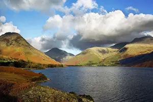 Gable: Wast Water with Great Gable and Scarfell Pike in