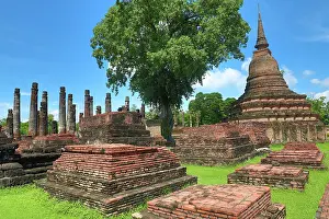 Royal: Wat Mahathat Temple, Royal Sanctuary, Sukhothai, Thailand