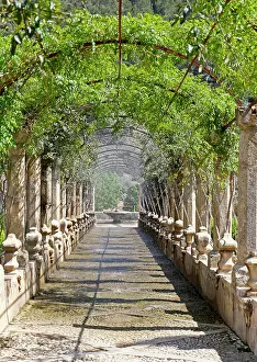 Majorca: Water games, Jardines de Alfabia, Majorca, Balearic