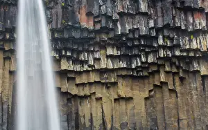 Basaltic: Waterfall over a basaltformation