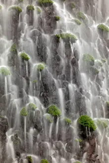 Adam: Waterfall close-up, Columbia River Gorge, Oregon
