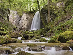 Waterfalls: Waterfall, Finstersee, Canton Zug, Switzerland