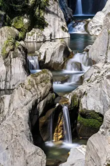 281019: Waterfall in the Groppenstein Gorge, M&, x1acb34;al