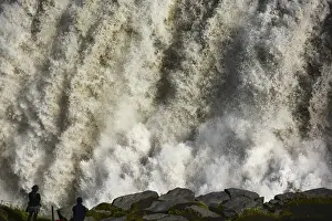 Waterfalls: Waterfall in Iceland, detailed view