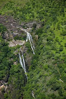 Zambezi: Waterfall near Zambezi River, Batoka Gorge