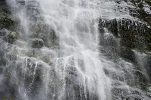Waterfalls: Waterfall, detail photo, New Zealand