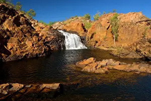 Edith: Waterfall and rocks - one of the upper falls of