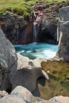 Southeastern: Waterfall in southeastern Iceland