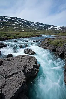 Southeastern: Waterfall in southeastern Iceland
