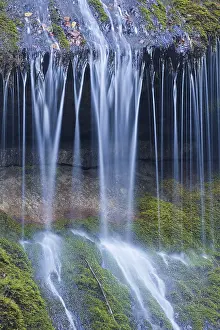 Pouring: Waterfall at Wimbachklamm - National Park Berchtesgaden