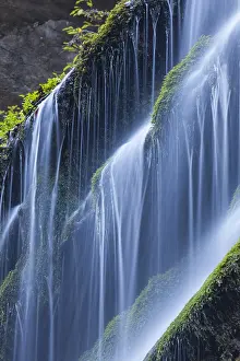 Pouring: Waterfall at Wimbachklamm - National Park Berchtesgaden