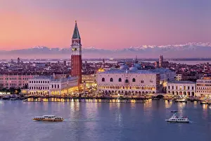 Bell: Waterfront with Campanile and Doge's Palace in front