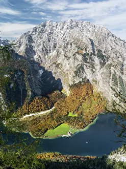 Gaudy: Watzmann east face, Lake Koenigsee and St