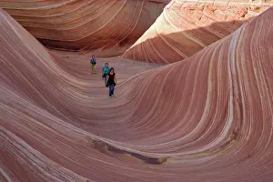 Tourisms: The Wave - an extraordinary area of sinuous eroded
