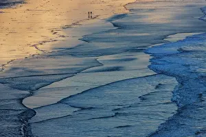 Haney: Wave patterns on Benson Beach at Cape Disappointment