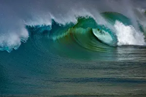 Roll: Waves breaking, Playa de La Tejita, Island of Tenerife