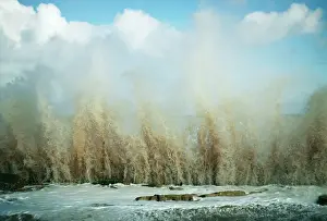 Trevor Marshall: Waves - Spurn, Yorkshire East Coast