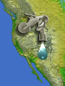 Shortage: West Coast Drought, USA