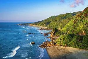 Point: West Coast view from Irimahuwhero Lookout, Paparoa National