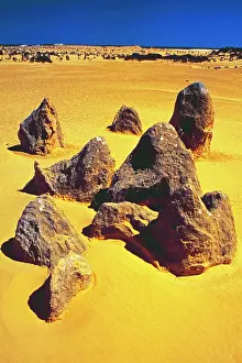 Transport: Western Australia: The Pinnacles National Park with