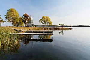 Lighthouses: Wharf, lakeside, Leech Lake, Walker, Minnesota