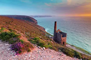 Wheal: Wheal Coates - at sunset