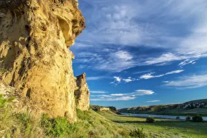 Missouri: The White Cliffs of the Missouri River at